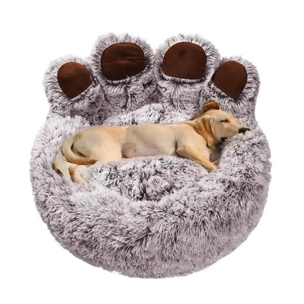 Warm and Comfy Bear Paw Bed.