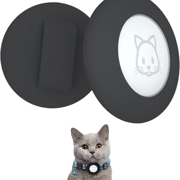 Waterproof Protective Air-Tag Cover for Pet Collars, 2-Pack