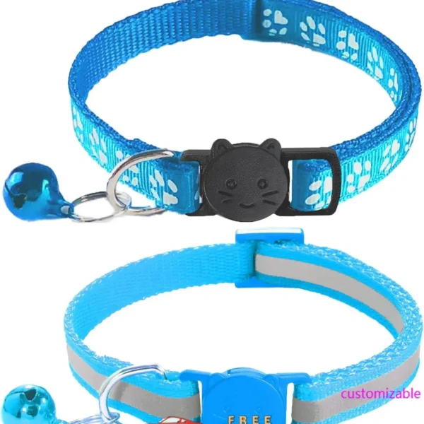 2-Pack Breakaway Cat Collars with Bells