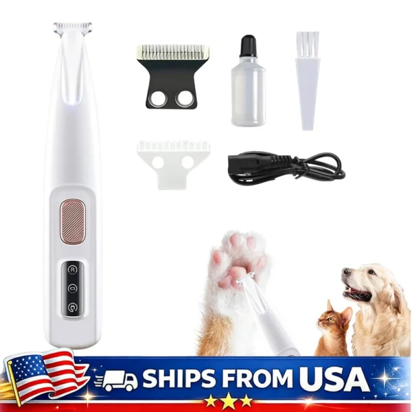 Low Noise Clippers Paws Eyes Ears Face