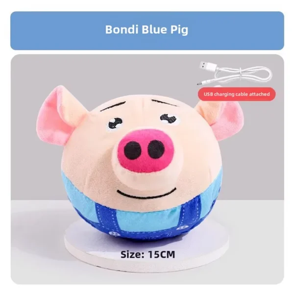 New Interactive USB  Bondi Blue Pig Ball