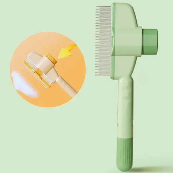 One Button Self-cleaning Cat/Dog Shedder Comb